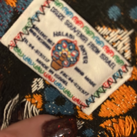 Vintage Halabi Anter set of handmade runners Israeli 35”x13.5” ea 2 unique sides - Picture 8 of 8